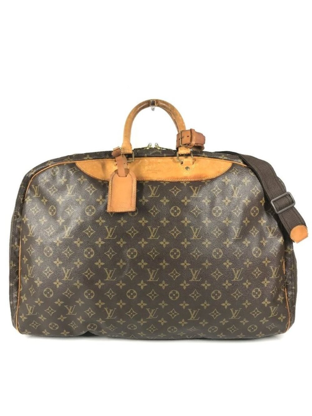 Louis Vuitton Boston Bag Alize de Poche Monogram Canvas Brown
